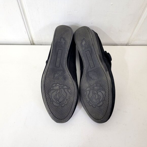 Ros Hommerson Black Suede Mary Jane Shoes - Picture 4 of 7